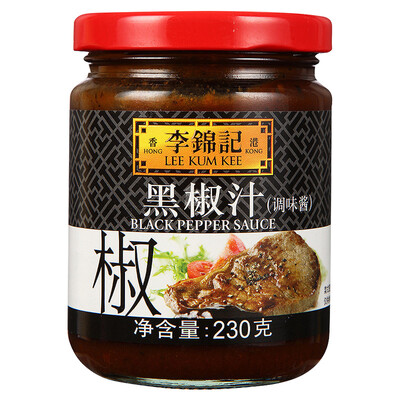 

Lee Kum Kee Black Pepper Juice Pepper Steak Pasta Sauce 230g