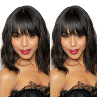 

Natural Wave Human Hair Lace Front Wigs Brazilian Lace Front Human Hair Wigs for Black Women With Baby Hair