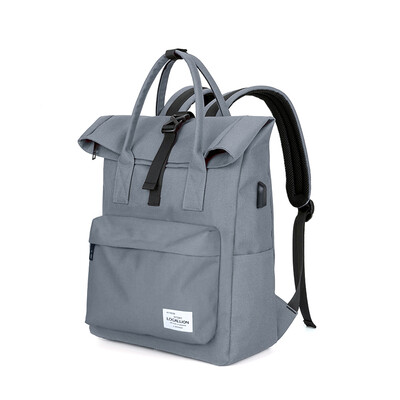 

LOCAL LION) 562 backpack backpack anti-theft folding backpack leisure sports package gray