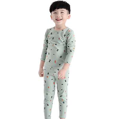 

Yu Zhaolin YUZHAOLINE Kids Underwear Set Lycra Cotton Qiu Qiu Qiuku Bottom Set M326001 Qixi Fantasy 110 yards