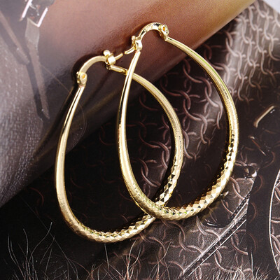 

1 Pair Fashion Style Women Lady U-Shape Ear Hoop Dangle Earrings New