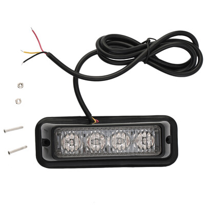 

Новый 3W 4 водить 12V автомобили Грузовики Водонепроницаемая Emergency Срочное Flash Light