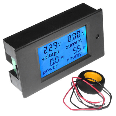 

LCD AC 80-260V 0-100A Цифровой Напряжение Вольт Амперметр панель Power Energy