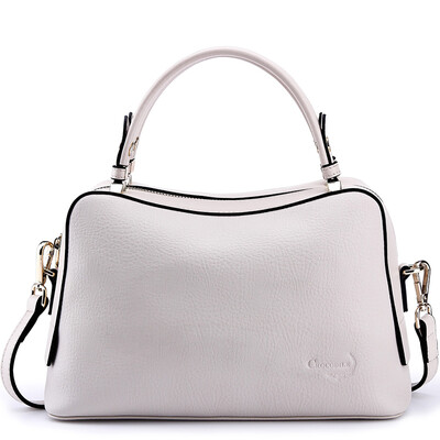 

Crocodile CROCODILE Handbags Simple Leather Handbag Shoulder Bag 12674040-01 Black