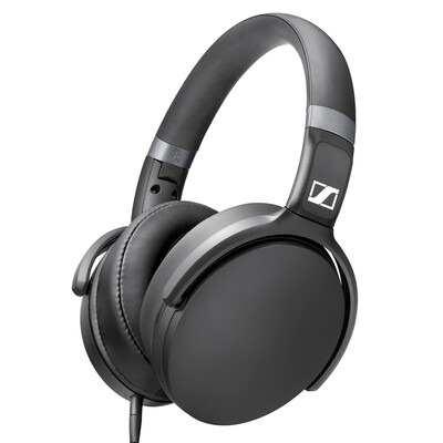 

Sennheiser HD 430G Black Horizontal Foldable Closed Hooded Headset Black