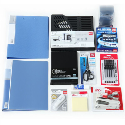 

Deli 9667 office stationery 12 sets stationery packs stationery gift set