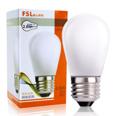 

Jingdong Supermarket Foshan Lighting FSL LED Bulb Big Screw E27 Energy Saving Lamp 28W Warm White 2700K Pearl
