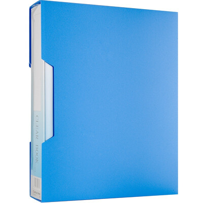 

Comix) NF100AK folder booklet insert / 100 pages A4 file book blue