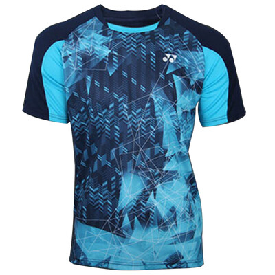 

YONEX YONEX бадминтон сервис быстросохнущая спортивная одежда пара мужчин с коротким рукавом футболка 110287BCR темно-синий L