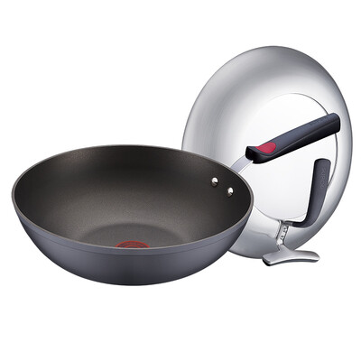 

Jingdong Supermarket Supor supor fire red point 3 generation titanium Pro no oil smoke non-stick wok 30cm induction cooker general · can stand cover PC30H2
