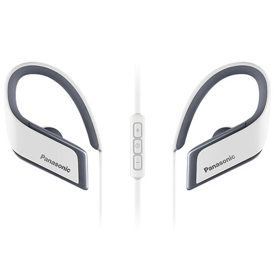 

Panasonic Panasonic RP-BTS30 white Bluetooth wireless headset support line control sound quality good waterproof anti-sweat headphones