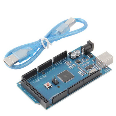 

NEW ATmega2560-16AU CH340G MEGA 2560 R3 Board + Free USB Cable
