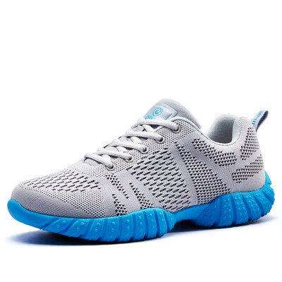 

Golden Baylor couple cross-country running shoes flying woven breathable shoes fashion wild outdoor shoes JBL2673 male models - gray 44 yards