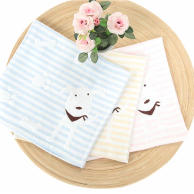 

Jinhe home towel home textiles cotton cola dog towel three loaded blue powder beige 40g article 25 50cm JH17-05T