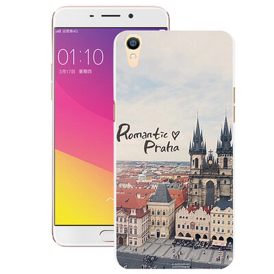

YOMO OPPO R9 plus Phone Case Phone Case Embossed texture hard shell series Love in Prague