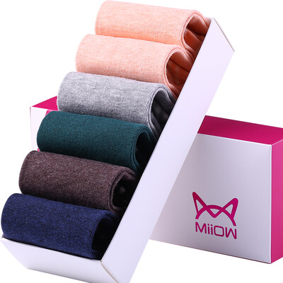 

Cat MiiOW socks women&39s socks women&39s cotton stripes hit color stealth socks casual sports socks female socks mixed color 6 double