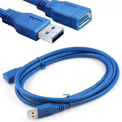 

3.2Ft 1M USB 3.0 A Male To Female Socket Super Fast Extension Cable Cord TR