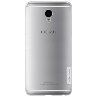 

Nile gold NILLKIN Meizu Lan Lan note5 TPU transparent soft cover protective cover mobile phone sets white