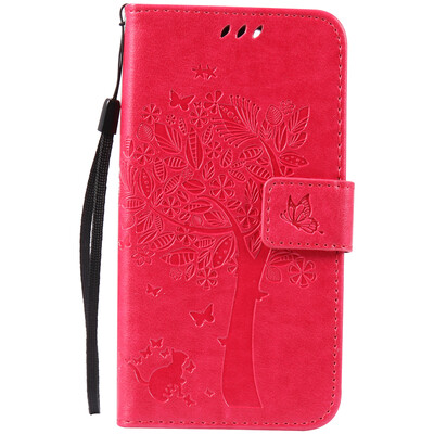 

Rose Tree Design Кожа PU откидной крышки Кошелек Карты Держатель чехол для LENOVO Lemon 3