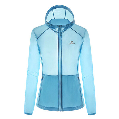 

Camel (CAMEL) outdoor skin clothing men and women models light skin windbreaker male A7S2U7162 jazz blue M