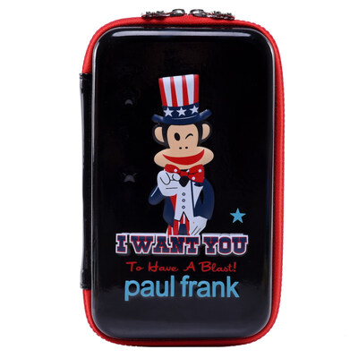 

Bangling Monkey Paul Frank Pencil Bag Child Pencil Bag Pupils Kindergarten Lifestyle Stationery Bag Korean Style Stationery Pencil Bag PKY6098 Deep Blue