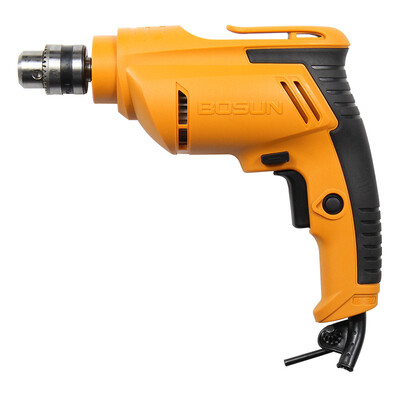 

Boshen 8807D 10mm hand drill 450W power positive&negative stepless speed change with drill bit