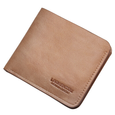 

LAORENTOU Men Cross Section Cow Leather Wallet