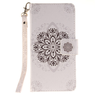 

Дурман цветы Дизайн Кожа PU откидная крышка бумажника карты держатель чехол для HUAWEI P9 Lite