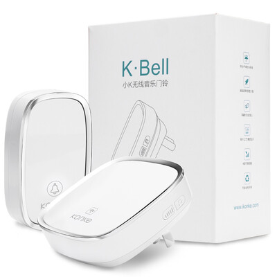 

Контроль от KK-Sbell интеллектуальной музыки дверного звонка дверного звонок датчик беспроводного домашнего аудио запись будильник таймера задержки передачи голоса, чтобы напомнить перетаскивание белого