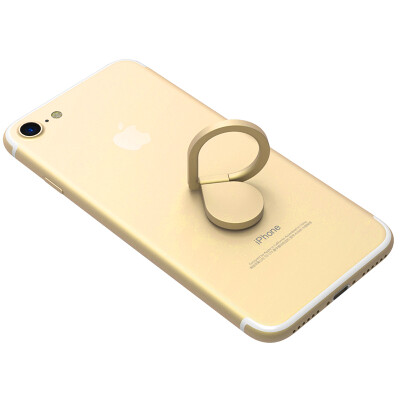 

Bee-winged water-drop multi-function mobile phone bracket metal finger buckle bracket mobile phone tablet portable portable general lazy stent Tu Hao gold