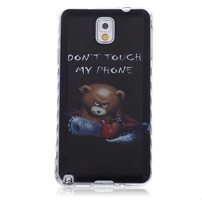 

Bear Pattern Soft Thin TPU Rubber Silicone Gel Case Cover for SAMSUNG GALAXY Note 3