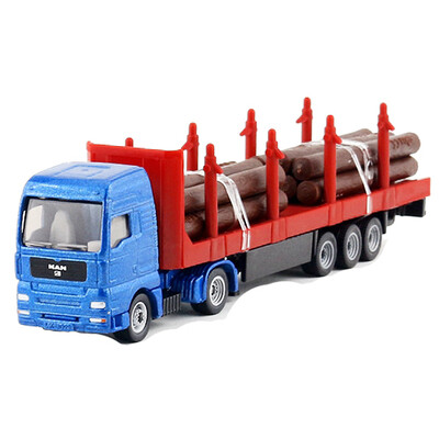 

siku Shigao German brand toy car model simulation truck truck tractor alloy car model car - timber transport SKUC1659