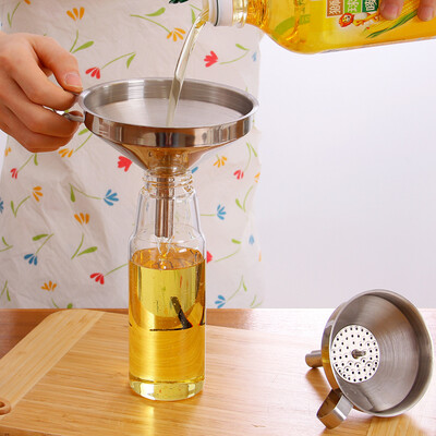 

Jingdong supermarket Ou Run Zhe stainless steel funnel size 2 installed