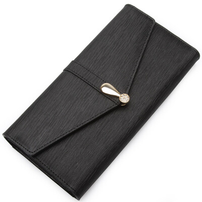 

Красная долина Hongu жа бумажник кожаный бумажник долго разделе женского кошелька нескольких карт H10290308 розовый леди