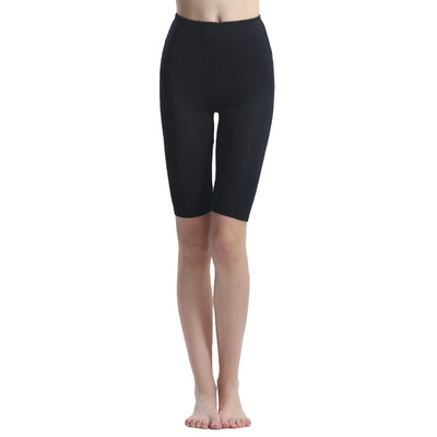 

TINSINO ladies leggings anti-light safe&comfortable rendering pants black -XL