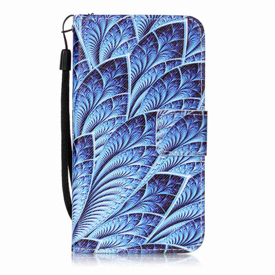 

Blue Dazzle Design PU Leather Flip Cover Wallet Card Holder Case for Samsung Galaxy J12016J120F