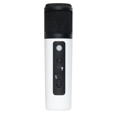 

Square picture (FionTu) phone K song microphone palm mini mini microphone to sing it universal k song phone microphone Andrews apple anchor broadcast live YY grab wheat special white