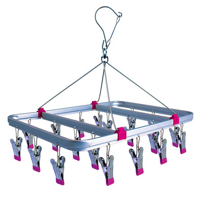 

Jingdong Supermarket Jia Shi&hangers clothes rack stainless steel anti-skid folder drying rack JH820