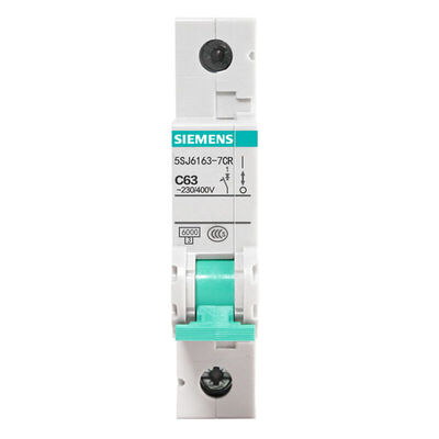 

Siemens (SIEMENS) 5SJ61637CR standard small circuit breaker 1P single stage 63A home power open