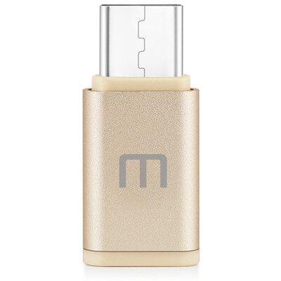 

Meizu Meizu original Micro USB to Type-C converter head Andrews phone data charging cable adapter gold