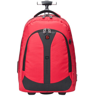 

【Jingdong Supermarket】 SWISSGEAR Trolley Bag Computer Bag 15.6 "Large Capacity Waterproof Single Rod Shoulder Bag Backstop Shoulder Bag Travel Bag Male SA-092807 Black
