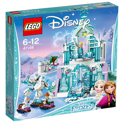 

LEGO Disney Princess 6 до 12 лет Yilundaier праздник замок детские игрушки строительные блоки 41068