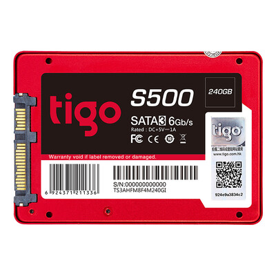 

Tigo S500 Series 240GB SATA3 Solid State Drive