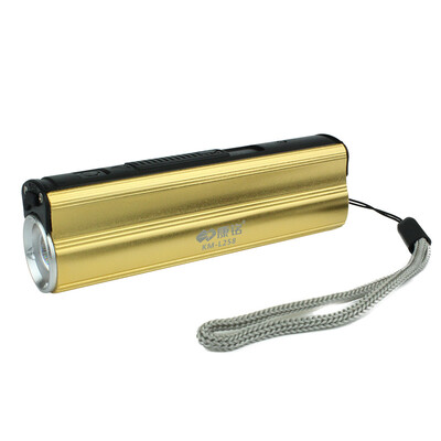 

KANGMING (KANGMING) metal light multi-function mini LED small flashlight without fire cigarette lighter charge treasure KM-L258