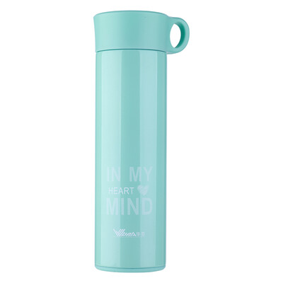 

Jingdong Supermarket Huaya WAYA stainless steel insulation cup vacuum hand cup HS11-450 creative ring cup love warm pink 450ml