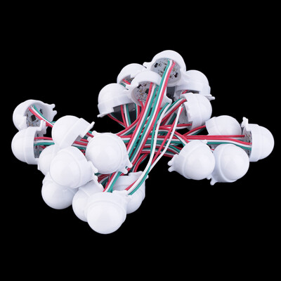 

WS2811 D30 / D50 модуль пиксела Отраженные Светодиодные полноцветные 3 СИД 5050 SMD RGB 12V