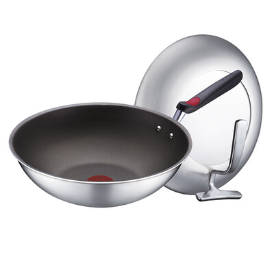 

Jingdong Supermarket Supor supor fire red point 3 generation titanium Pro no smoke non-stick wok 30cm induction cooker general · composite steel CC30H1