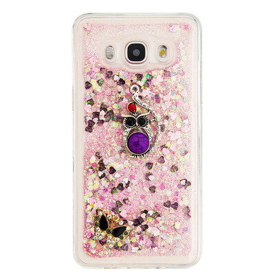 

Dynamic Quicksand Glitter Liquid Soft TPU Case Cover For SAMSUNG J510