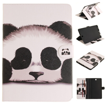 

Panda Стиль Тиснение Классический откидная крышка с подставкой Функция и слот кредитной карты для SAMSUNG GALAXY Tab A 9.7 T550