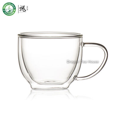 

Lead-free Borosilicate Clear Double Wall Glass Coffee Cup Insulated Teacup 190ml